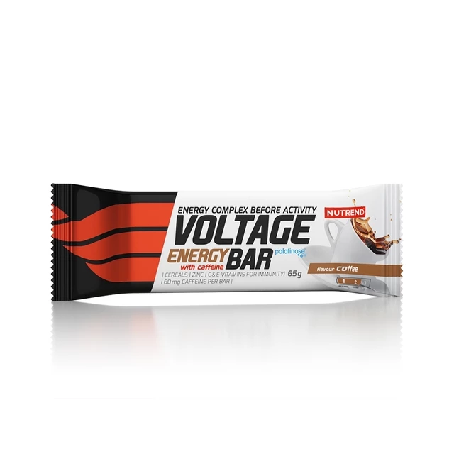 Nutrend Voltage Energy Cake with caffeine 65 g - Dark Chocolate