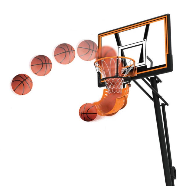 Rebounder trenażer podajnik zwracacz piłek na obręcz do koszykówki inSPORTline Returno