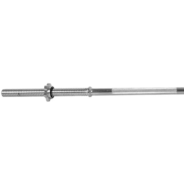 Vzpěračská tyč inSPORTline Welexty 160cm/30mm se závitem a objímkami