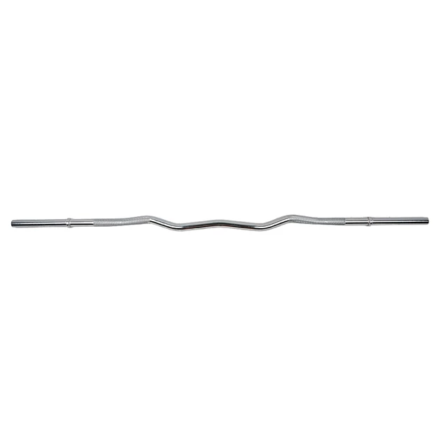 Curled Barbell Bar inSPORTline 120 cm/30 mm RB-47CT Without Threading