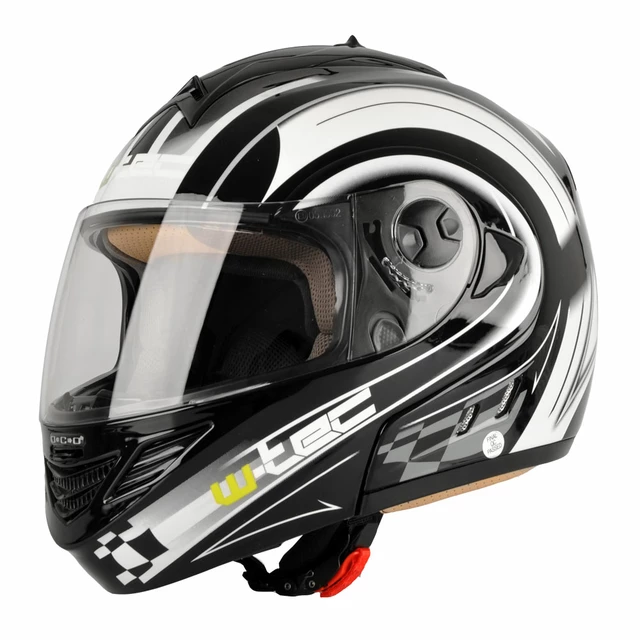 Kask motocyklowy W-TEC NK-822 - Biały