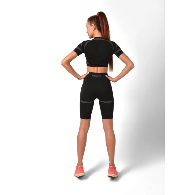 Dámské športové šortky Boco Wear Black Warrior Short - M/L