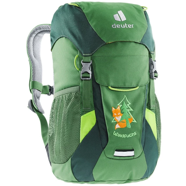 Children’s Backpack Deuter Waldfuchs - Cardinal-Maron - Leaf-Forest