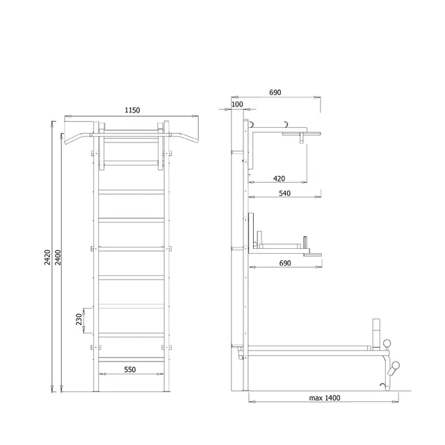 Wall Bars BenchK Winner