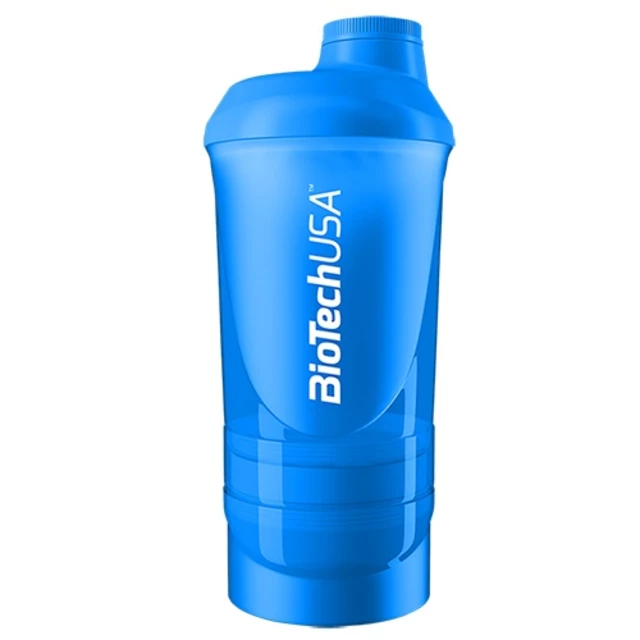 Shaker Wave+ kék 600ml (+200 +150)