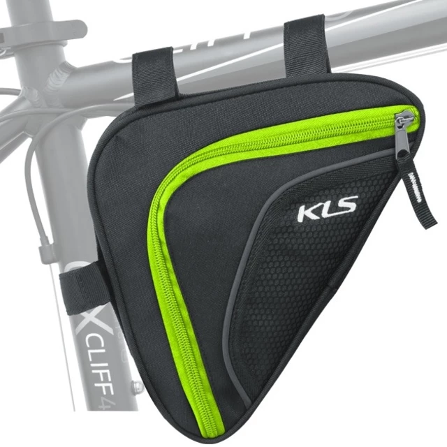 Frame Bag Kellys Wedge - Blue - Lime