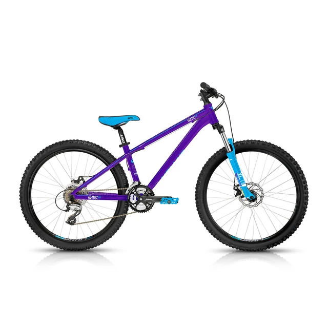 Dirtový bicykel KELLYS Whip 10 - model 2015 - fialovo-modrá