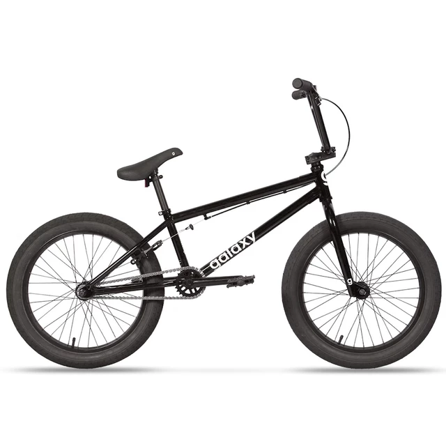 BMX bicykel Galaxy Whip 20" 8.0 - šedá - čierna