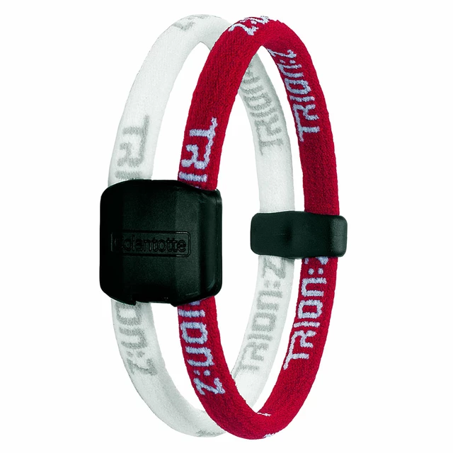 Bracelet Trion: Z Dual - Blue-White - White/Red