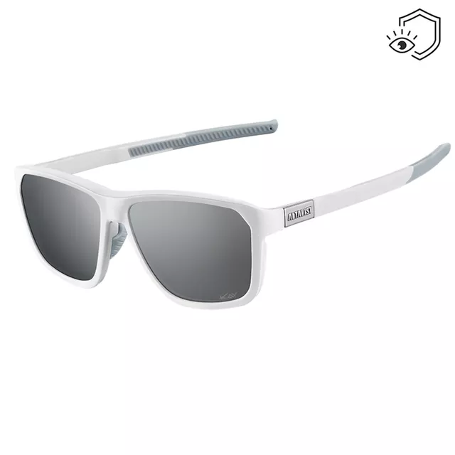 Polarized Sunglasses Altalist Kay L1 - bílá se stříbrnými skly - bílá se stříbrnými skly