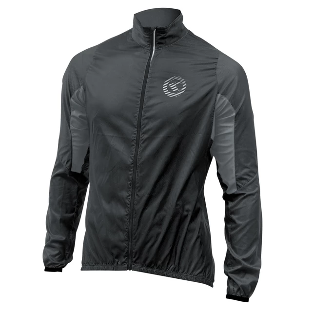 Unisex Cycling Jacket Kellys Wind Pack - Black-Grey - Black-Grey