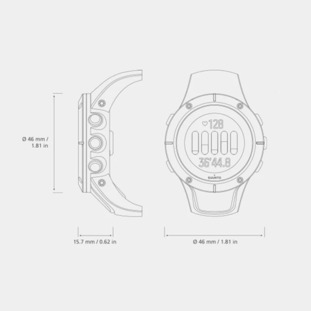 Sportovní hodinky SUUNTO Spartan Trainer Wrist HR Blue - 2.jakost