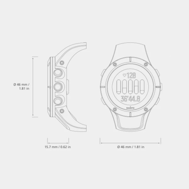 Sportovní hodinky SUUNTO Spartan Trainer Wrist HR Ocean - 2.jakost