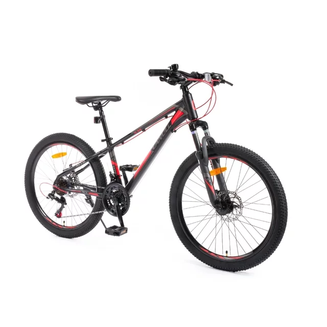 Juniorské kolo Canull XC 241 24" - model 2026 • 137-152 cm - černá/bílá