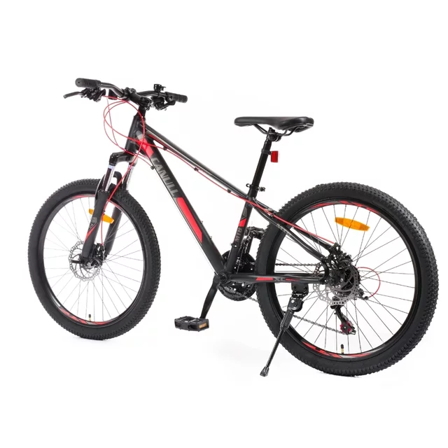Juniorské kolo Canull XC 241 24" - model 2026 • 137-152 cm - černá/bílá