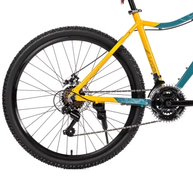Dámské horské kolo Olpran Strix 26" - petrolejová/písková