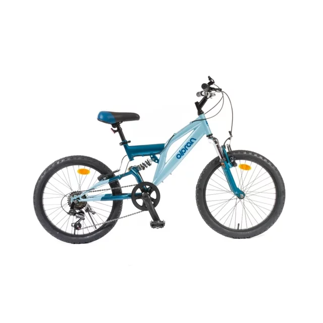 Dětské celoodpružené kolo Olpran Vipera 20" • 120-135 cm - modrá - modrá