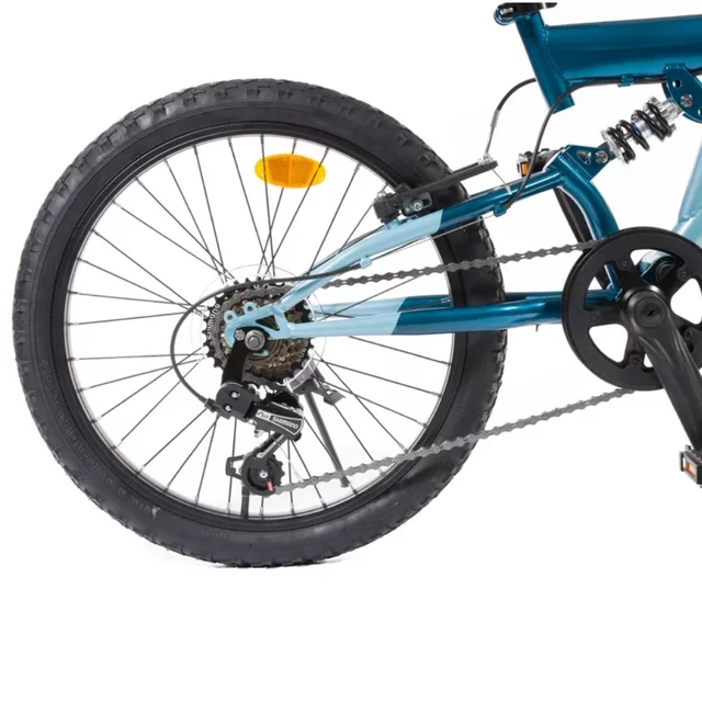 Dětské celoodpružené kolo Olpran Vipera 20" • 120-135 cm - modrá