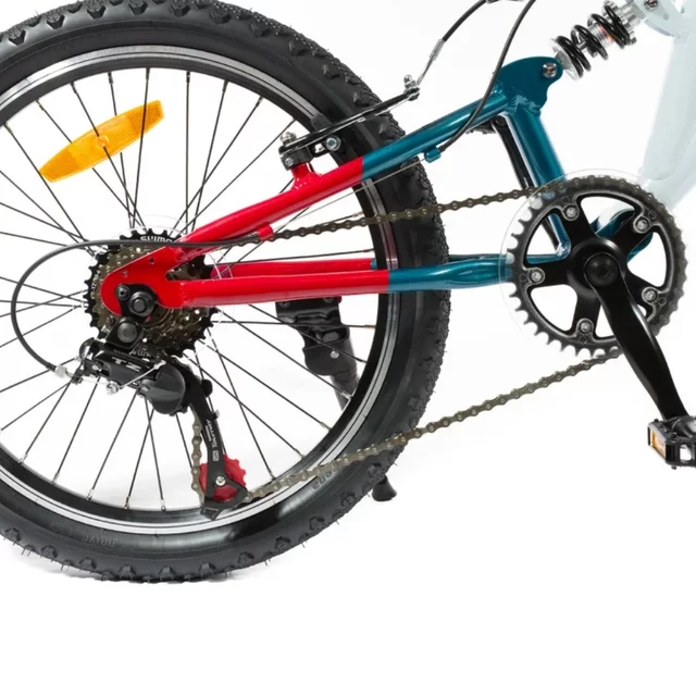 Dětské celoodpružené kolo Olpran Vipera 20" • 120-135 cm - modrá