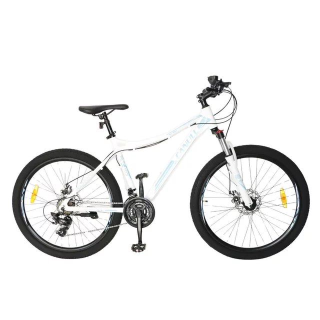 Juniorské kolo Canull XC 261 Lady 24" - model 2026 - white/black - white/turquoise