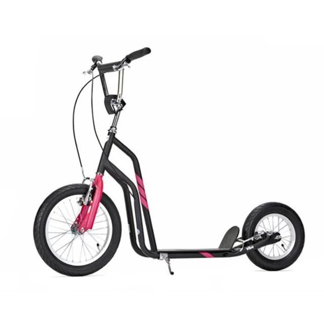 Yedoo City Scooter - Black-White - Black-Light Red