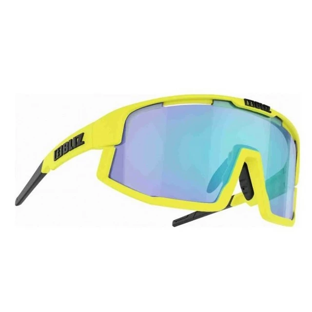 Sportsonnenbrille Bliz Vision - Weiss - Gelb