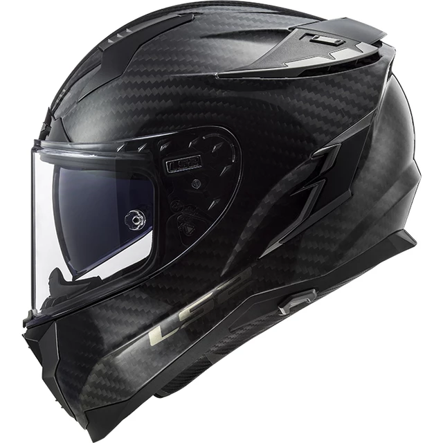 Motorcycle Helmet LS2 FF327 Challenger C Carbon Solid