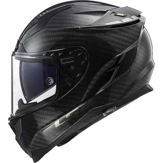 LS2 FF327 Challenger C Carbon Solid Motorradhelm - XXS (51-52)