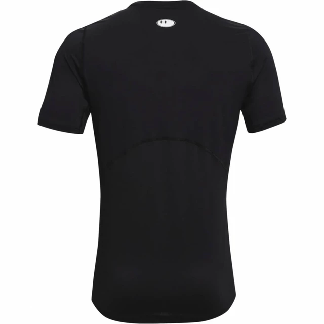 Men’s T-Shirt Under Armour HG Armour Fitted SS - Carbon Heather