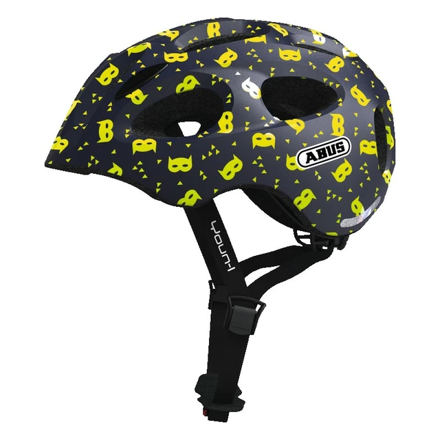 Abus Youn-I Kinder Fahrradhelm - Blaue Maske