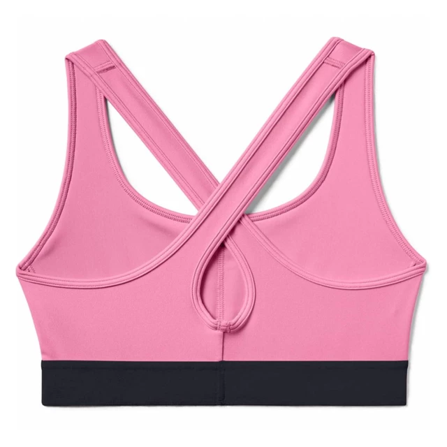 Women’s Sports Bra Under Armour Mid Crossback - Mojo Pink