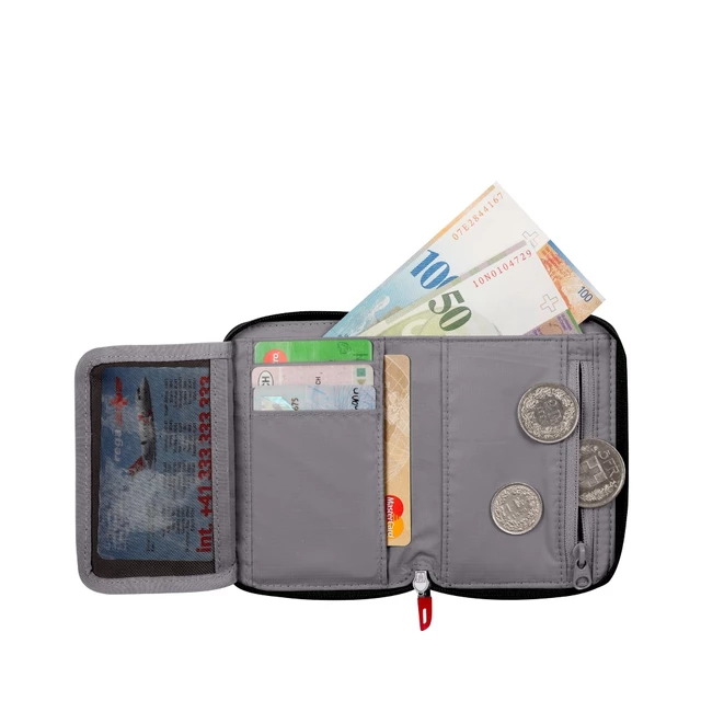 Peňaženka MAMMUT Zip Wallet Mélange - Black