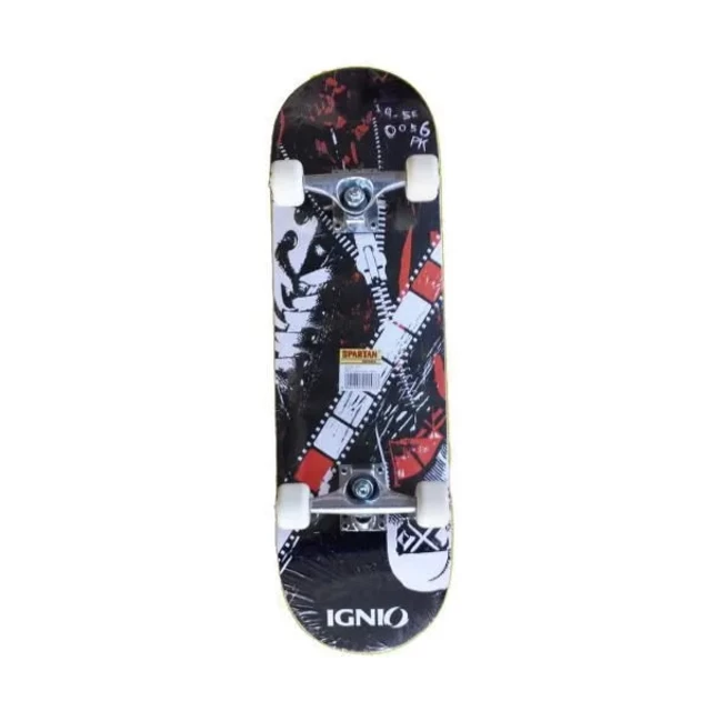 Deskorolka Skateboard Spartan Circle Star - Streszczenie soku z oliwek - Film zip