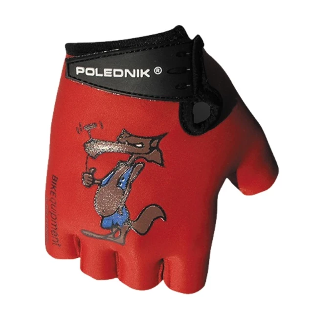 Children's Cycling Gloves Polednik Baby - Squirrel - Wolf