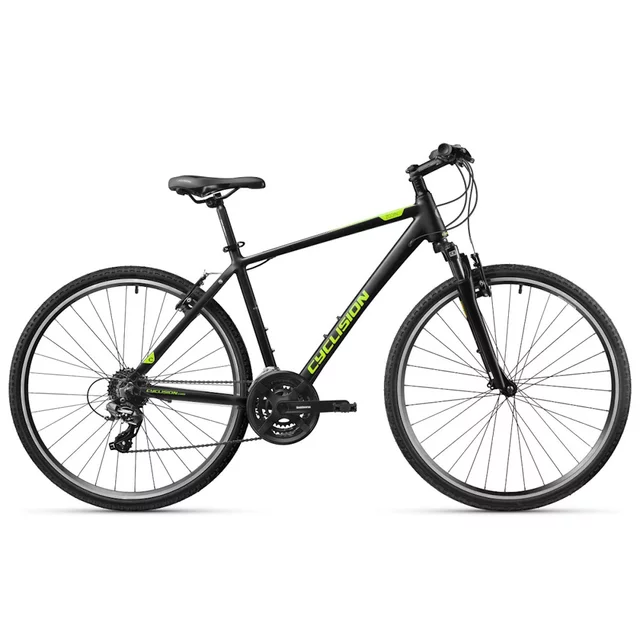 Pánské crossové kolo Cyclision Zodin 5 MK-II 28" - Sharp Green - Midnight Lime