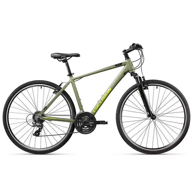Pánské crossové kolo Cyclision Zodin 5 MK-II 28" - Sharp Green - Flash Army