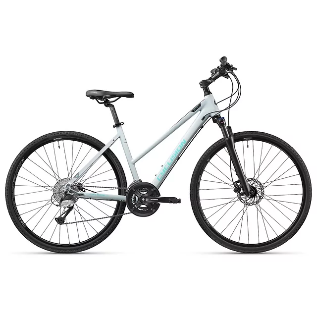 Dámské crossové kolo Cyclision Zodya 3 MK-II 28" - Blue Edge - Cold Mint