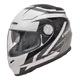 Motorcycle Helmet Cassida Evo - Black-White - Black-White