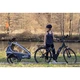 Multifunctional Bicycle Trailer Qeridoo KidGoo 2 Sport - Anthracite Grey