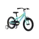 Kinderfahrrad Kross Mini 4.0 16" Gen 004 - Aquamarin / Blau / Limette Glänzend