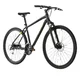 Pánsky crossový bicykel Kross Evado 4.0 28" - model 2022 - čierna/zelená