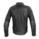 Men’s Leather Motorcycle Jacket W-TEC Suit - Vintage Black