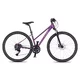 Dámské crossové kolo 4EVER Pulse Disc 28'' - model 2026 - purple/hologram - purple/hologram