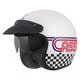 Moto přilba Cassida Oxygen Rondo 2.0 bílá perleť/červená/modrá/černá