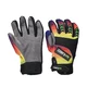 Moto Gloves W-TEC Infryso NF-5300 - Grey-Rainbow - Grey-Rainbow
