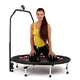 Trampolina fitness z poręczą inSPORTline PROFI Digital 140 cm - OUTLET