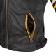 Women’s Leather Motorcycle Jacket W-TEC Traction Lady