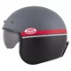 Moto přilba Cassida Oxygen Jawa OHC 2.0 šedá matná/červená/černá/bílá