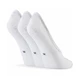 Nízké ponožky Under Armour Essential LOLO Liner 3 páry - White