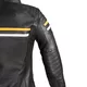 Women’s Leather Motorcycle Jacket W-TEC Stripe Lady